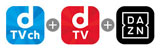 「dTV」「dTVチャンネル」「DAZN for docomo」